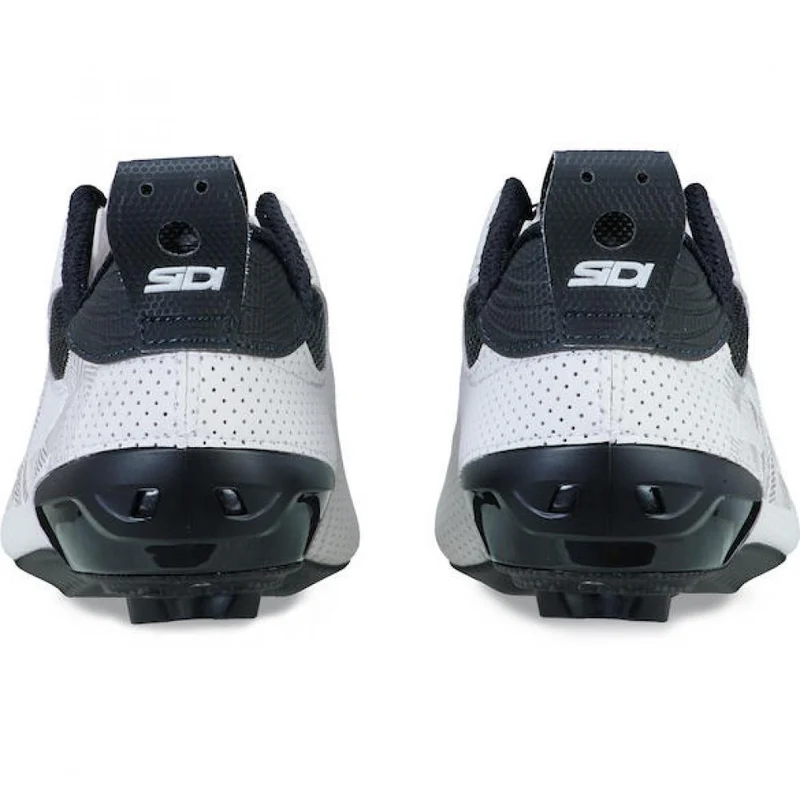 Sidi ROAD Tri-Sixty white 42.5 Weiß - leichter Triathlon-Rennradschuh mit Carbonsohle