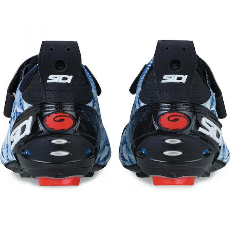 Sidi ROAD T-5 Air blue/white/black 43 Blau/weiß/schwarz - leichter Triathlon-Rennradschuh
