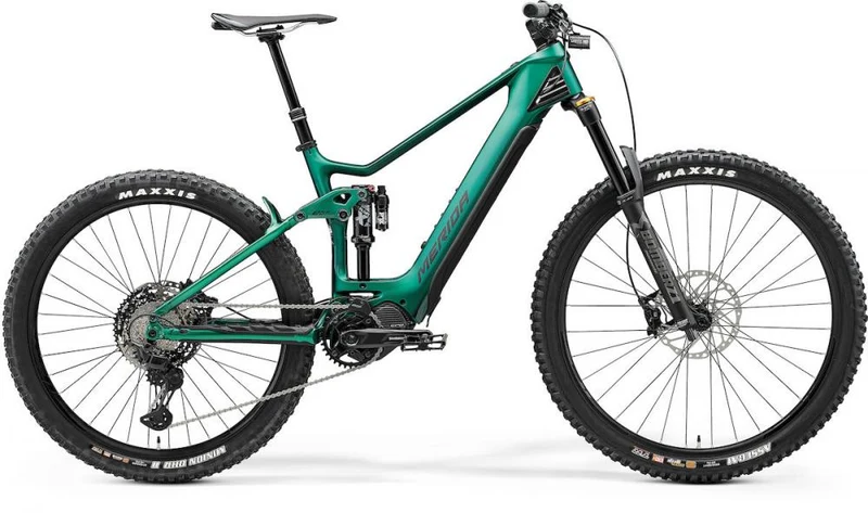 Merida eONE-SIXTY 8000 EP2 M (44) Grün/Schwarz - leistungsstarkes E-MTB für anspruchsvolle Trails