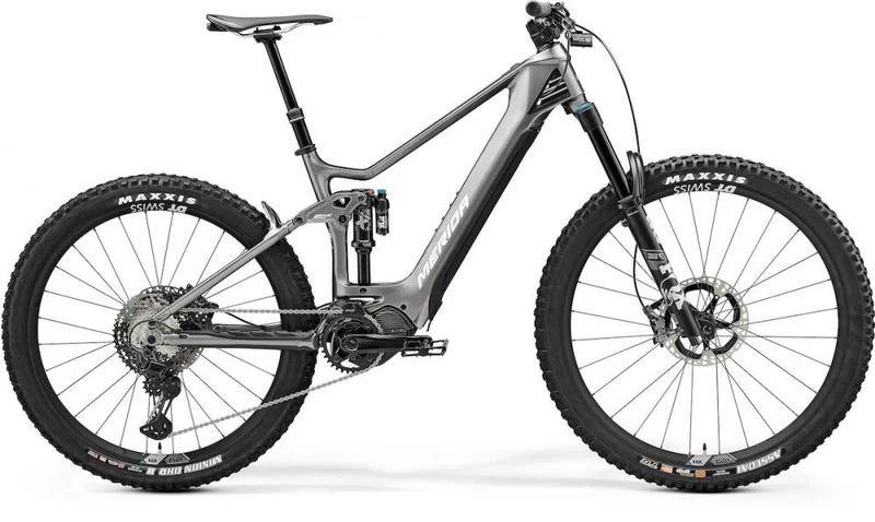 Merida eONE-SIXTY 9000 EP2 S (42) Gunmetal-Grau/Titan - High-End E-MTB für anspruchsvolle Trails
