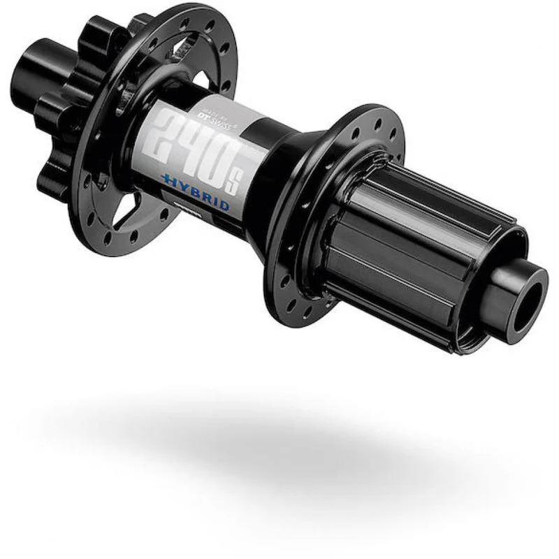 DT Swiss Nabe Hybrid MTB HR 240 32 Loch schwarz - maximale Zuverlässigkeit für E-MTB & Trail