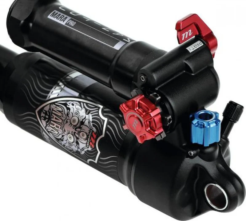 Manitou Federbein Mara Pro Eyelet Mount 230x60 mm Schwarz - einstellbarer High-Performance-Dämpfer