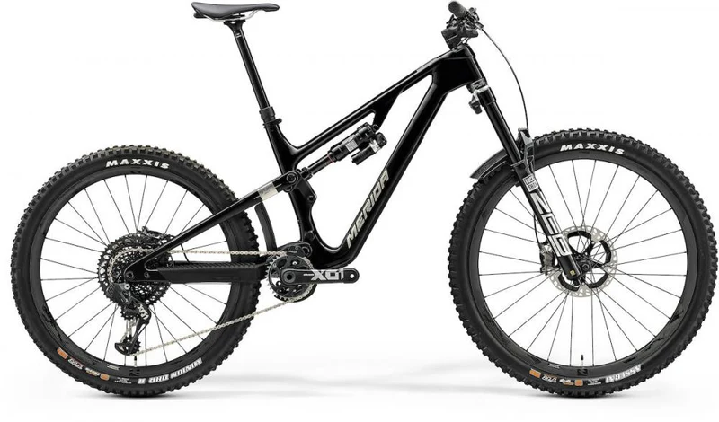 Merida ONE-SIXTY 10K HP1 schwarz/silber XL (20) Schwarz/Silber - High-Performance Enduro-Bike