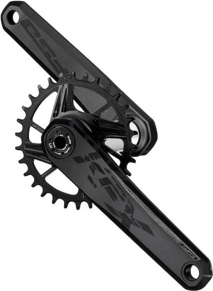 FSA Kurbelgarnitur KFX Modular BB392Evo 1x 175 mm Schwarz - superleichte Performance-Kurbel