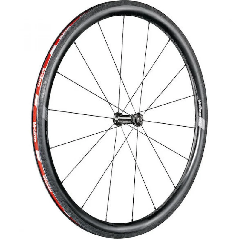 Vision Laufradsatz SC 40 RB Clincher 622x19 mm Schwarz - leichter Carbon-Disc-Laufradsatz
