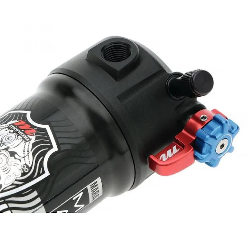 Manitou Federbein Mara Trunnion Mount 185 x 50 mm Schwarz - Enduro-Performance für XC-Einsatz