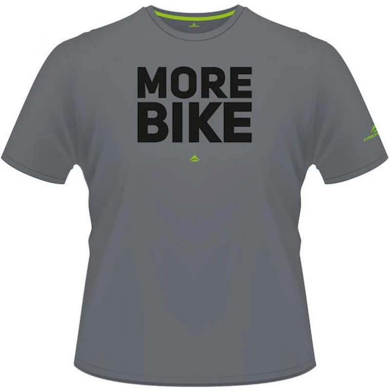 Merida T-Shirt MORE BIKE Edition Herren M Grau - komfortables Bike-Freizeitshirt