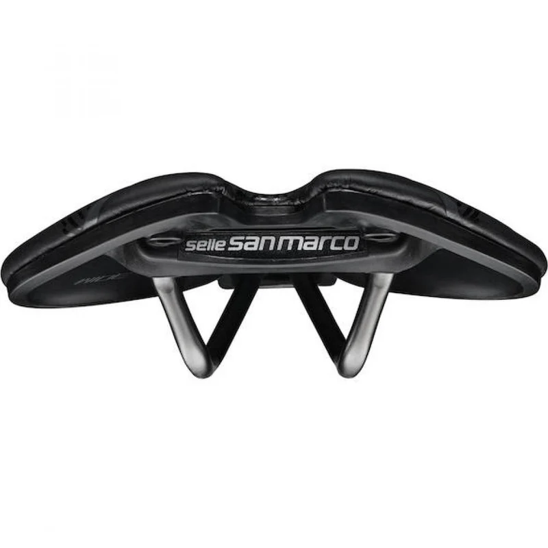 Selle San Marco Sattel Aspide Short Racing 155 x 250 mm Schwarz - kurzer Performance-Rennradsattel