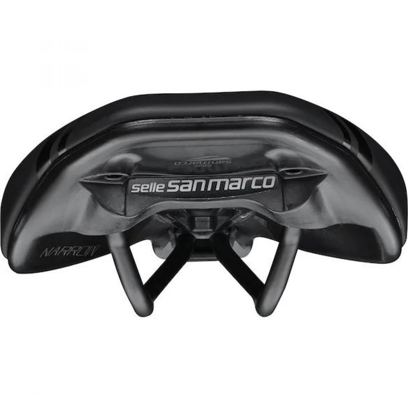 Selle San Marco Sattel Ground Dynamic 140 x 255 mm Schwarz - komfortabler MTB- und Gravel-Sattel