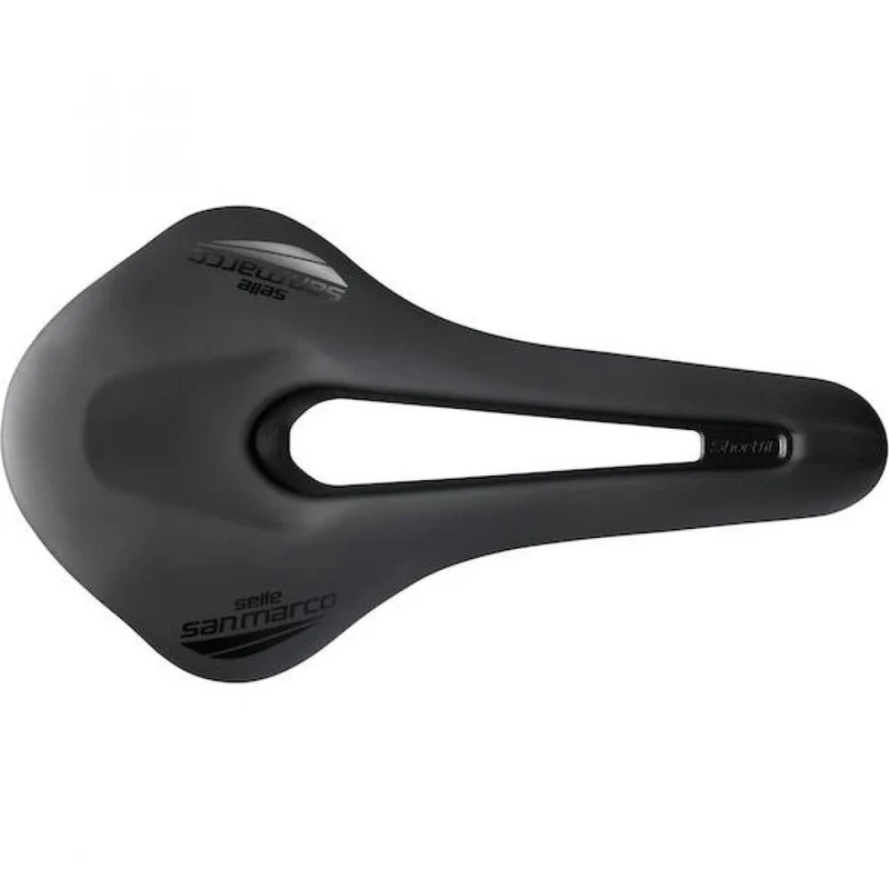 Selle San Marco Sattel Shortfit 2.0 Sport 140 x 255 mm Schwarz - leistungsstarker Rennradsattel