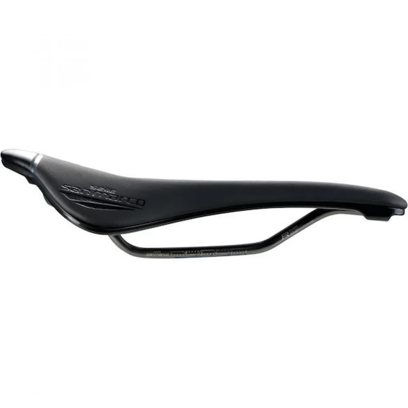 Selle San Marco Sattel Shortfit 2.0 Racing 155 x 255 mm Schwarz - leistungsstarker Rennradsattel