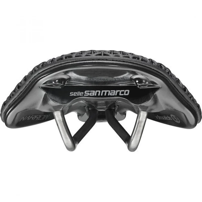 Selle San Marco Sattel Shortfit 2.0 3D Racing 155 x 255 mm Schwarz - leichter Rennradsattel mit 3D-Druck