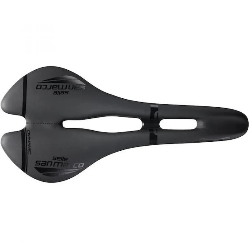 Selle San Marco Sattel Aspide Dynamic 132 x 277 mm Schwarz - leichter Performance-Rennradsattel