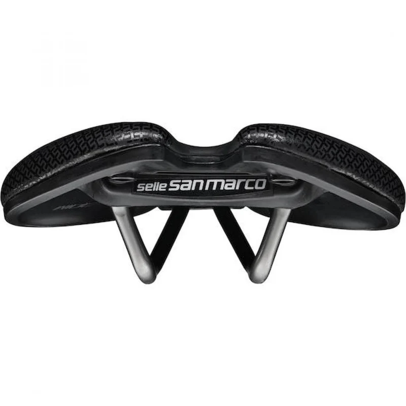 Selle San Marco Sattel Aspide Short Supercomfort Racing 140 x 250 mm Schwarz - maximaler Komfort