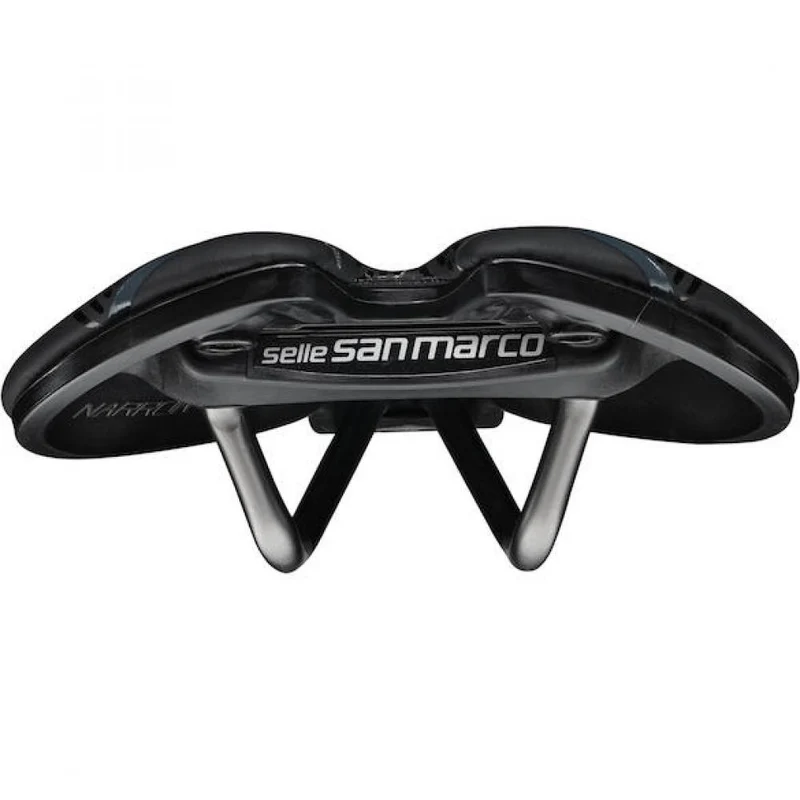 Selle San Marco Sattel Aspide Short Racing 139 x 250 mm Schwarz - kurzer Rennradsattel mit Komfort