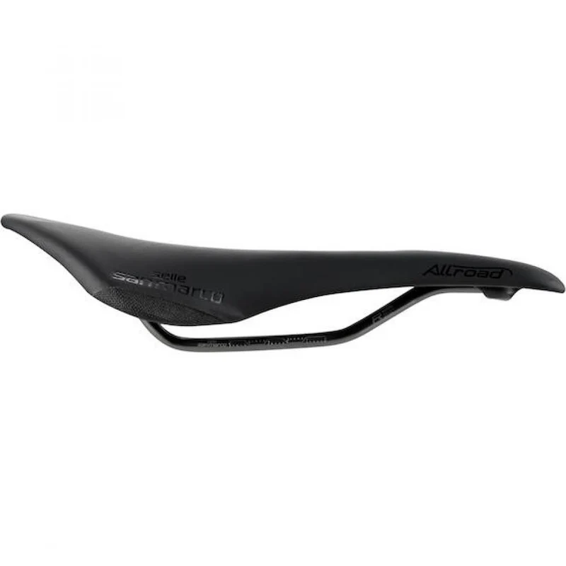 Selle San Marco Sattel Allroad Racing 146 x 268 mm Schwarz - komfortabler Gravel- & Road-Sattel