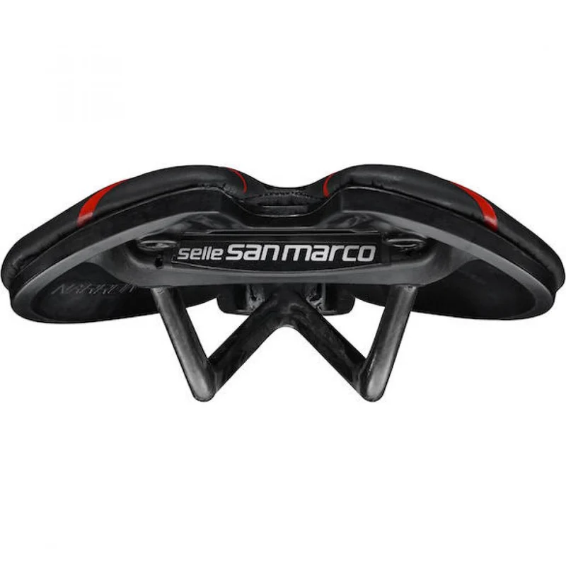 Selle San Marco Sattel Aspide Short Carbon FX 139 x 250 mm Schwarz - leichter Rennradsattel