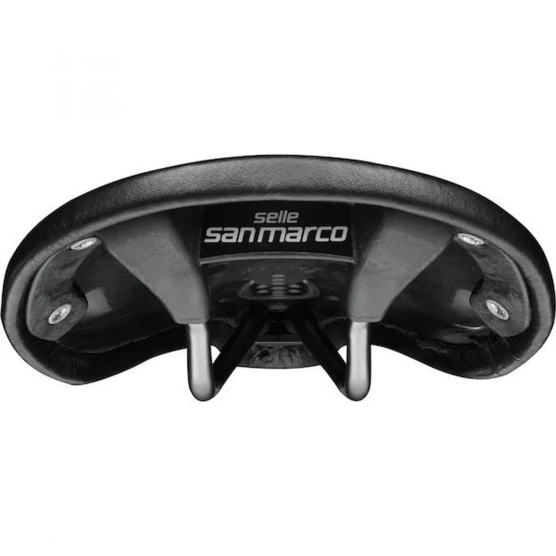 Selle San Marco Sattel Regal Evo Le Classiche 152 x 278 mm Schwarz - leichter Komfortsattel