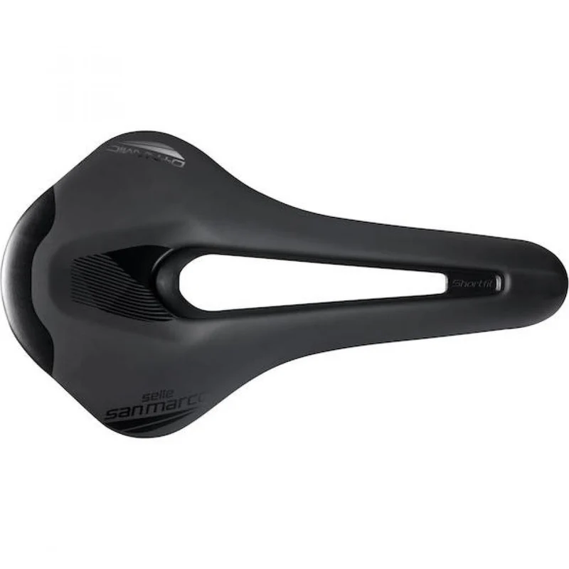 Selle San Marco Sattel Shortfit 2.0 Dynamic 140 x 255 mm Schwarz - leistungsstarker Rennradsattel
