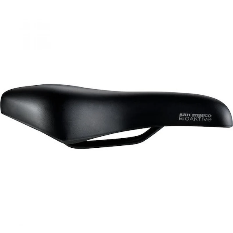 Selle San Marco Sattel Sportive 170 x 250 mm Schwarz - komfortabler City- & Trekking-Sattel