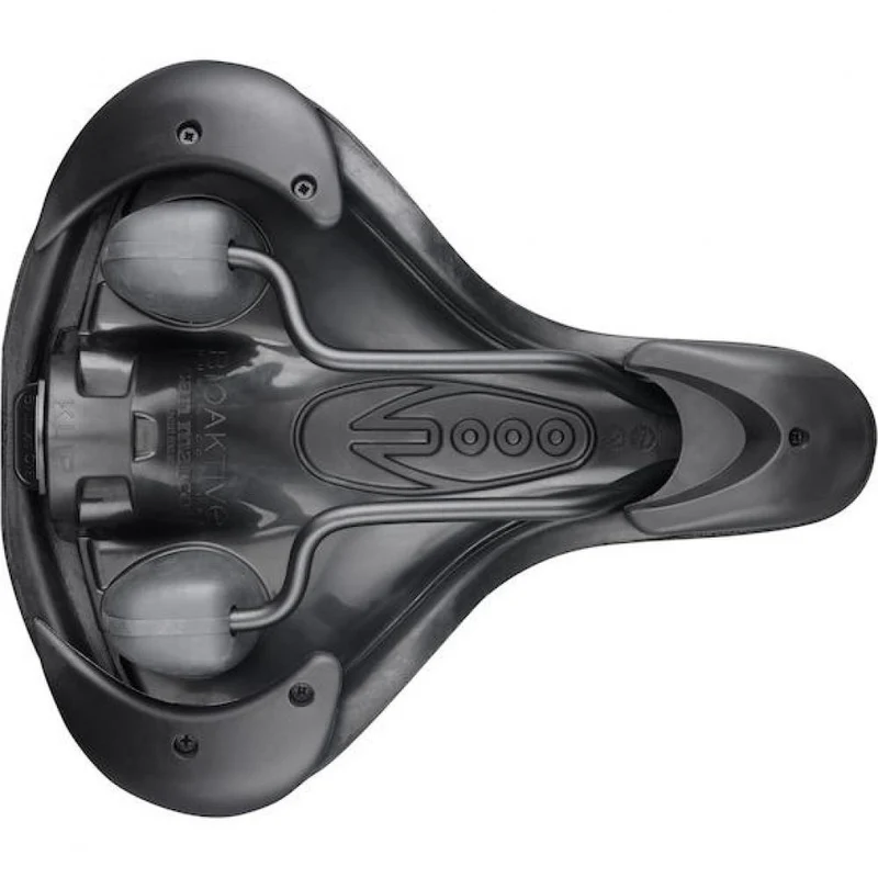 Selle San Marco Sattel City 220 x 269 mm Schwarz - bequemer City-Fahrradsattel