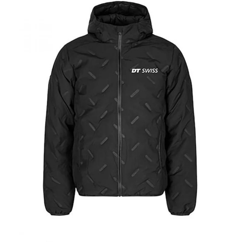 DT Swiss Jacke Men schwarz S Schwarz - winddichte, wasserabweisende Freizeit- & Alltagsjacke