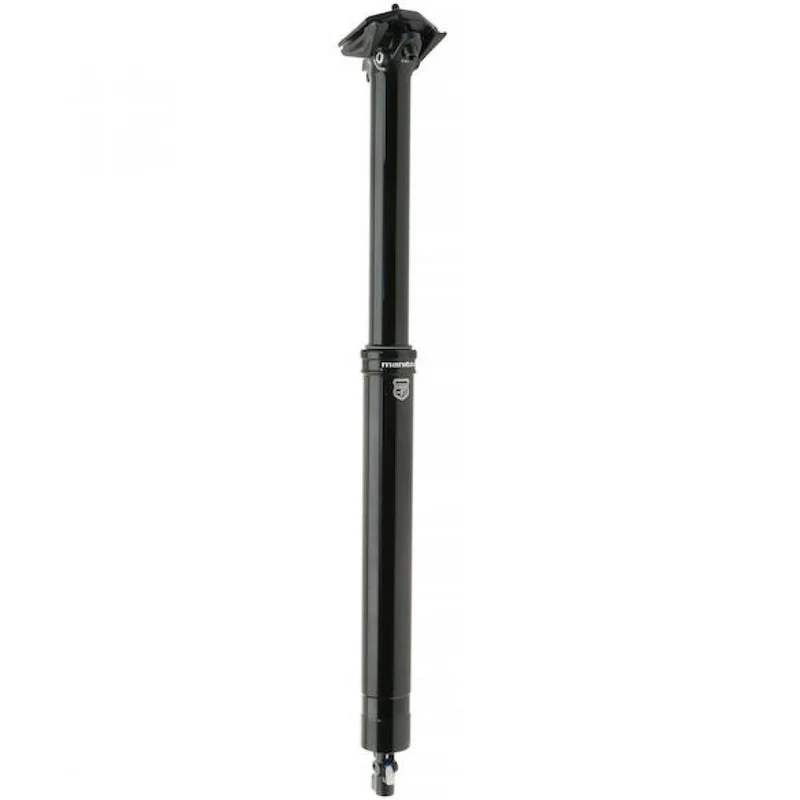 Manitou Vario-Sattelstütze Jack 31,6 mm Schwarz - stufenloser Dropper für moderne MTB-Performance