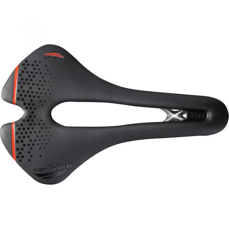 Selle San Marco Sattel Aspide Short Carbon FX 155 x 250 mm Schwarz - leichter Rennradsattel