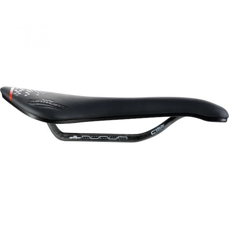 Selle San Marco Sattel Aspide Short Carbon FX 155 x 250 mm Schwarz - leichter Rennradsattel