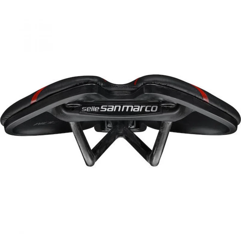 Selle San Marco Sattel Aspide Short Carbon FX 155 x 250 mm Schwarz - leichter Rennradsattel