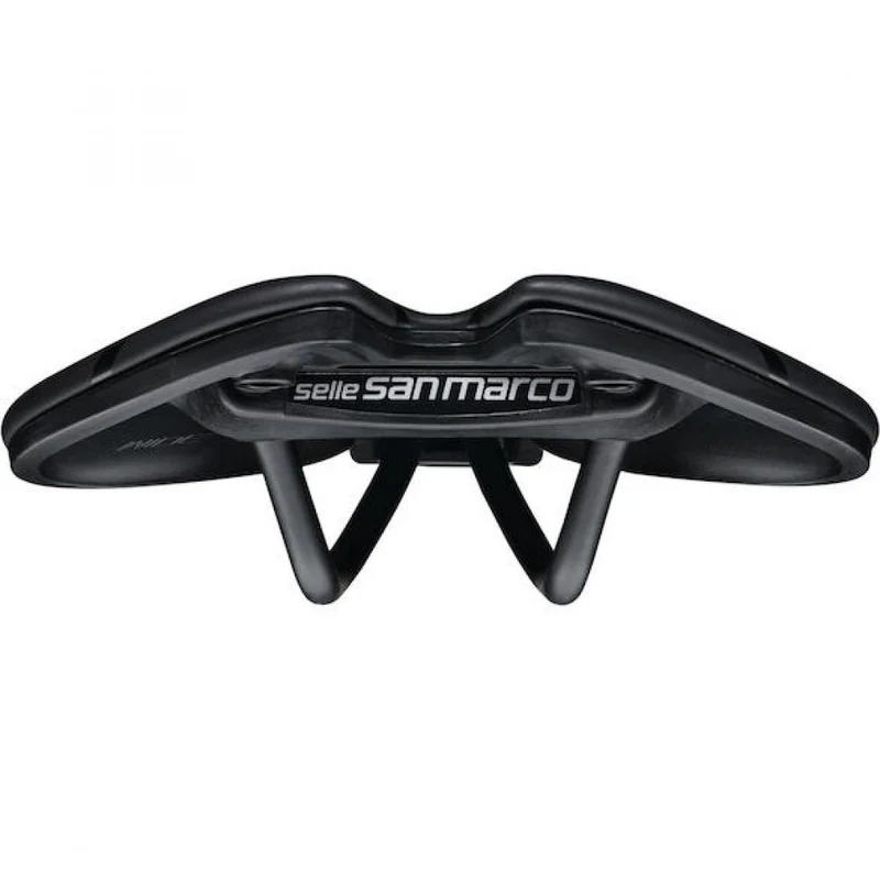 Selle San Marco Sattel Aspide Short Dynamic 155 x 250 mm Schwarz - kurzer Performance-Rennradsattel