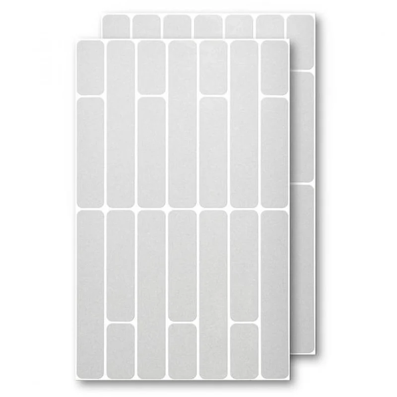Luxshield Reflektor-Sticker Streifen S Silber - mehr Sichtbarkeit im Stradenverkehr