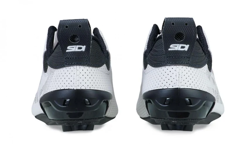 Sidi ROAD Tri-Sixty white 46 Weiß - Triathlon-Rennradschuh mit Carbonsohle