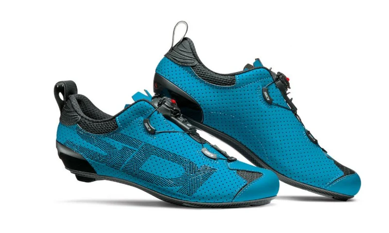 Sidi Road Tri Sixty 40,5 Petrol - Triathlon-Rennradschuh mit maximaler Kraftübertragung