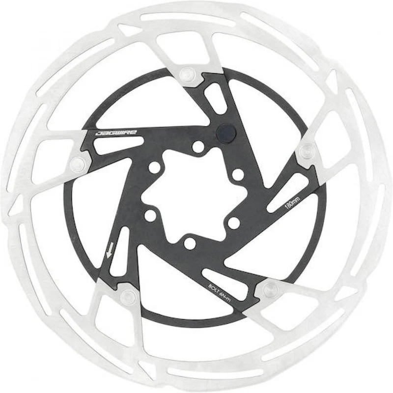 Jagwire Bremsscheibe Pro LR2-E 6-Loch 220 mm Silber - leise, stark, eBike-tauglich