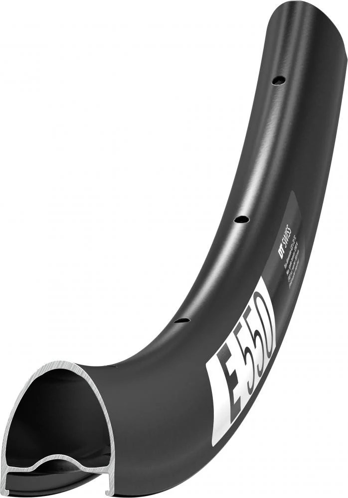 DT Swiss Felge E 550 Disc 28"/700C 28 Loch Schwarz - aerodynamische Road-Felge aktuelle Generation