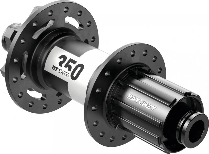 DT Swiss Nabe MTB HR 350 Classic 28 Loch Schwarz - zuverlässige MTB-Hinterradnabe