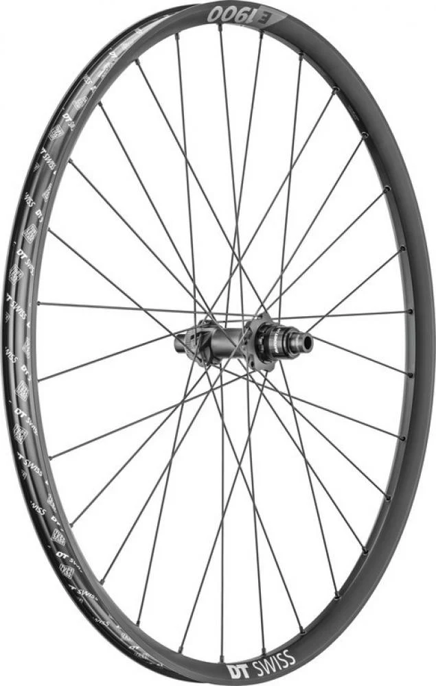DT Swiss Laufrad E 1900 SPLINE 29" 622x30 mm schwarz - robustes Enduro-Hinterrad