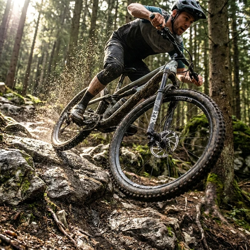 DT Swiss Laufrad E 1900 SPLINE 27,5" 584x30 mm schwarz - robustes Enduro-Hinterrad