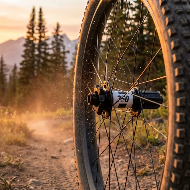 DT Swiss Nabe MTB VR 350 Classic 28 Loch Schwarz - zuverlässige Frontnabe für Trail & Tour