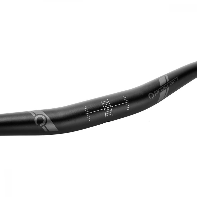 Procraft Lenker Trail Pro 35 ICR 780 x 35 mm Schwarz - moderner eMTB-Lenker mit interner Kabelführung
