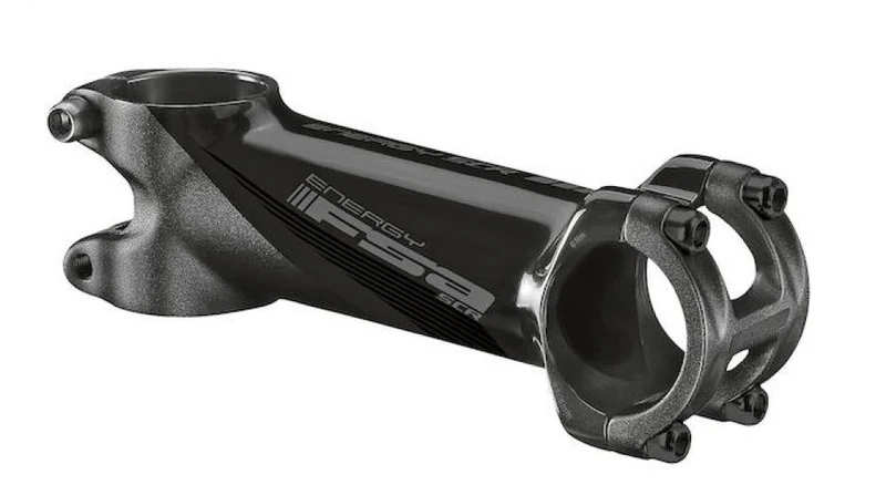 FSA Vorbau Energy SCR +/-6° 31,8 x 90 mm Schwarz - Leichter Aluminium-Rennrad-Vorbau
