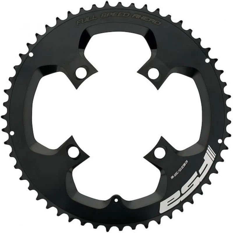 FSA Kettenblatt Road Powerbox/SL-K ABS 4-Arm 110 mm x 42 T Stealth black - präzises Schalten