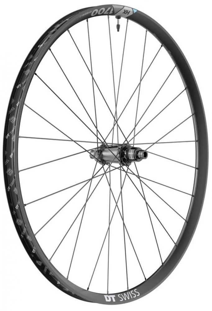 DT Swiss Laufrad HX 1700 SPLINE LS 622 x 30 mm Schwarz - leichtes Hybrid-eMTB Hinterrad