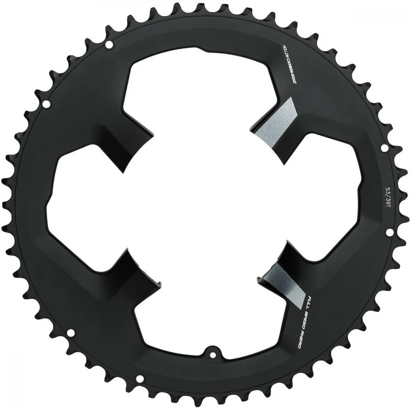 FSA Kettenblatt Road K-Force WE 4-Arm 110 mm x 36 T Schwarz - 38 g Leichtbau für Rennräder