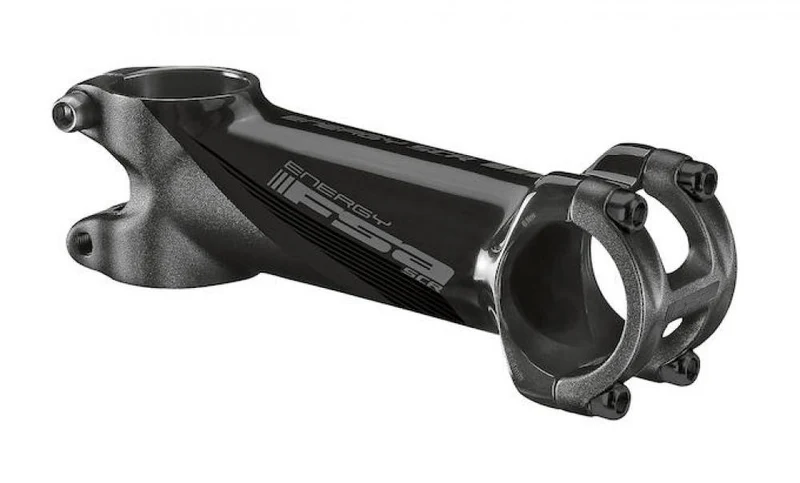 FSA Energy SCR Vorbau +/-6° 31,8 x 80 mm Schwarz - Leichter Aluminium-Vorbau mit semi-innenliegender Kabelführung