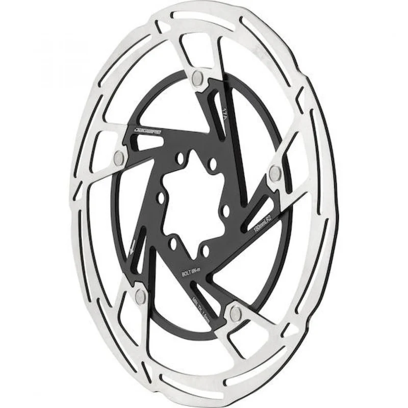 Jagwire Bremsscheibe Pro LR2 6-Loch 180 mm - Leichte Edelstahl-Bremsscheibe mit Aluminium-Spider