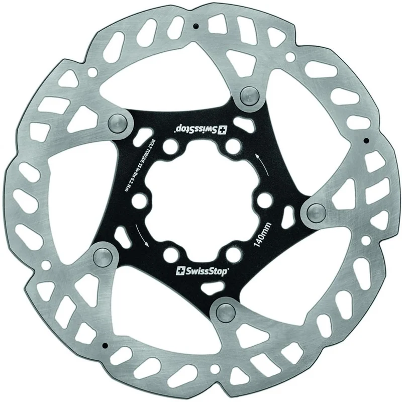 SwissStop Catalyst Pro 140 mm Bremsscheibe - 6-Loch - Rot