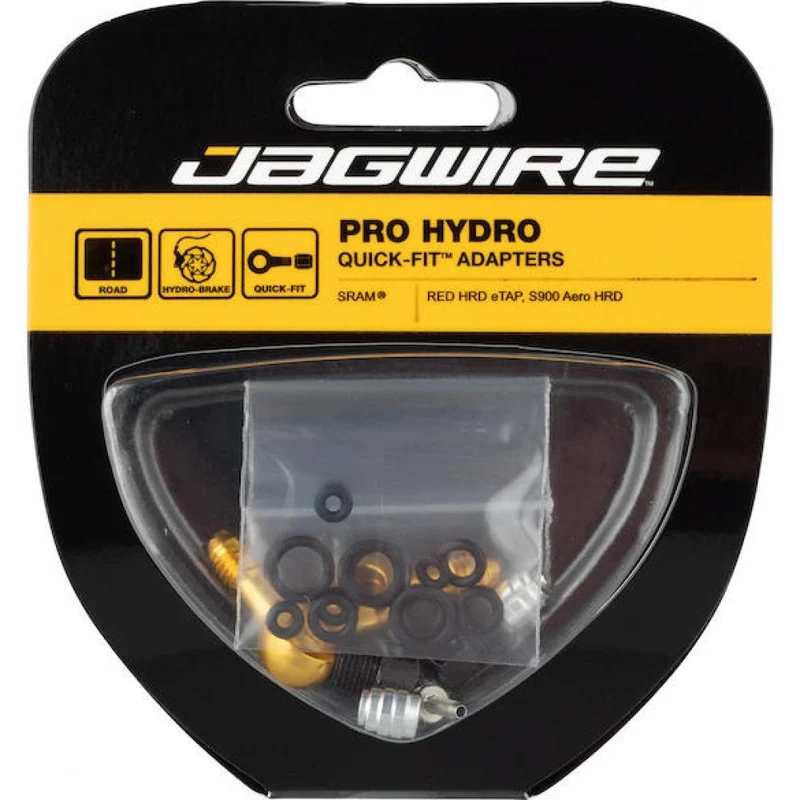 Jagwire Pro Quick-Fit Adapter Anschlussset SRAM/AVID - Schwarz/Gold