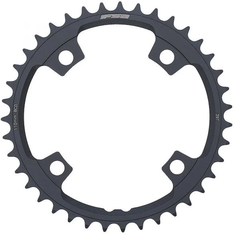 Vision Kettenblatt Road Powerbox/SL-K ABS 4-Arm 110 mm x 44 T Stealth black - präzise Schaltperformance
